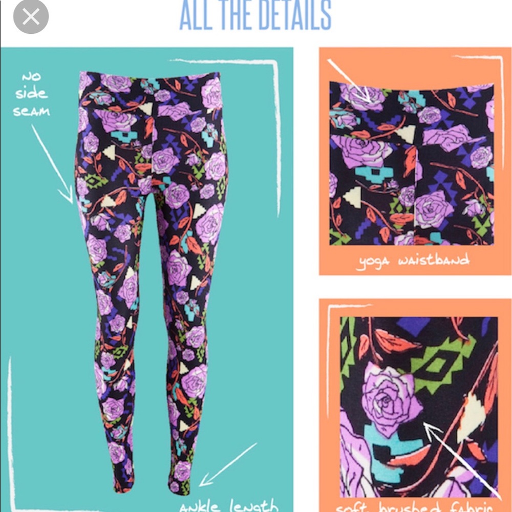 LuLaRoe Leggings (mb) - Picture 6 of 6